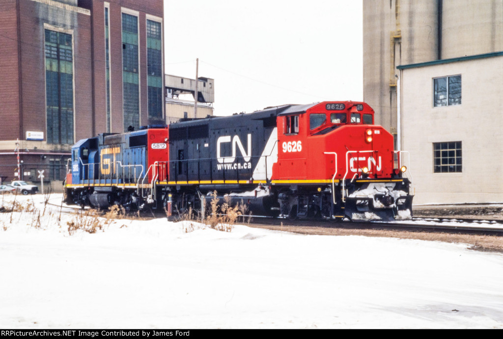 CN 9626 & GTW 5812